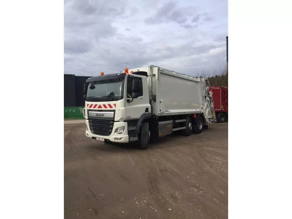 DAF CF 370 FAG AS-Tronic VDK P4000 22m3 Eurolift-CB011 + AE Weighing System