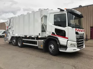 DAF XD 340 FAN VDK Pusher IID 22m&sup3; + CB Dual + Sulo wegend BC09LF